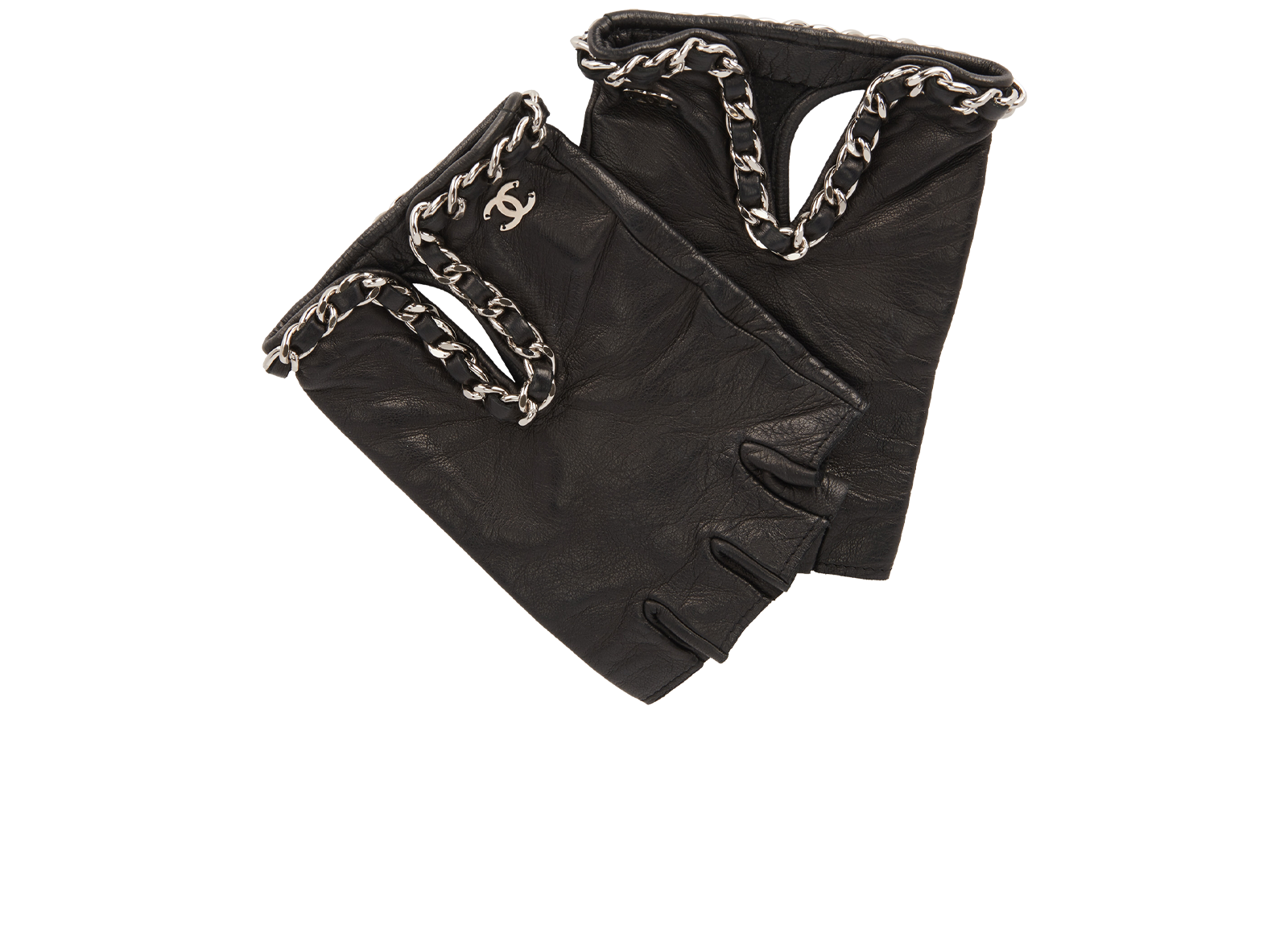 Chanel Fingerless Chain Gloves, &pound;295, Other view